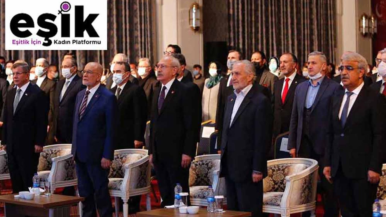 EŞİK'ten muhalefet liderlerine İstanbul Sözleşmesi için ortak basın toplantısı çağrısı