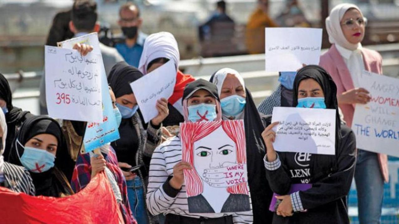 Iraklı kadınlar aile içi şiddetle mücadele ediyor