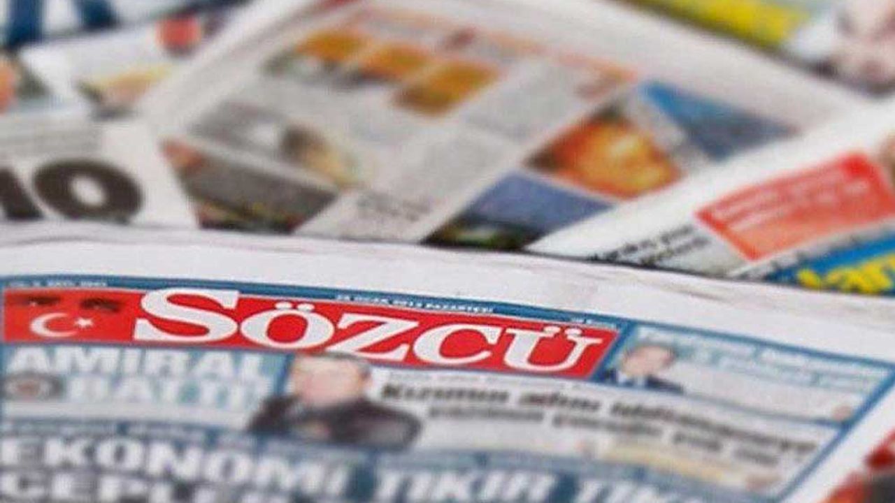 Muhalif gazeteleri sindirme harekatı: Sözcü'ye 14,5 milyon liralık vergi cezası