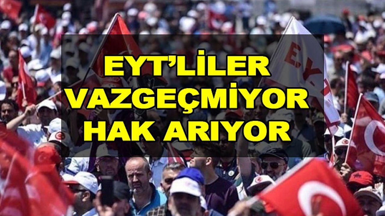 'AKP ve MHP'den EYT’lilere geçit yok