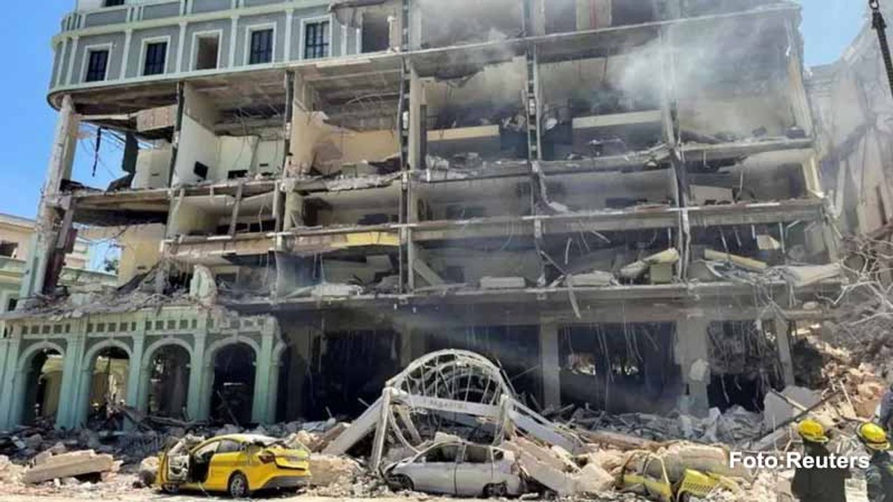 Küba'nın ünlüler otelinde patlama: 25 can kaybı, 60 yaralı
