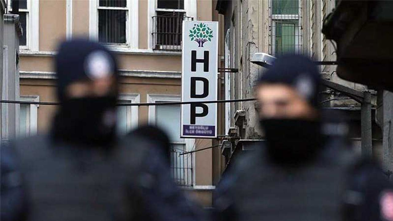 HDP'ye Tekirdağ merkezli 10 ilde operasyon: Çok sayıda gözaltı