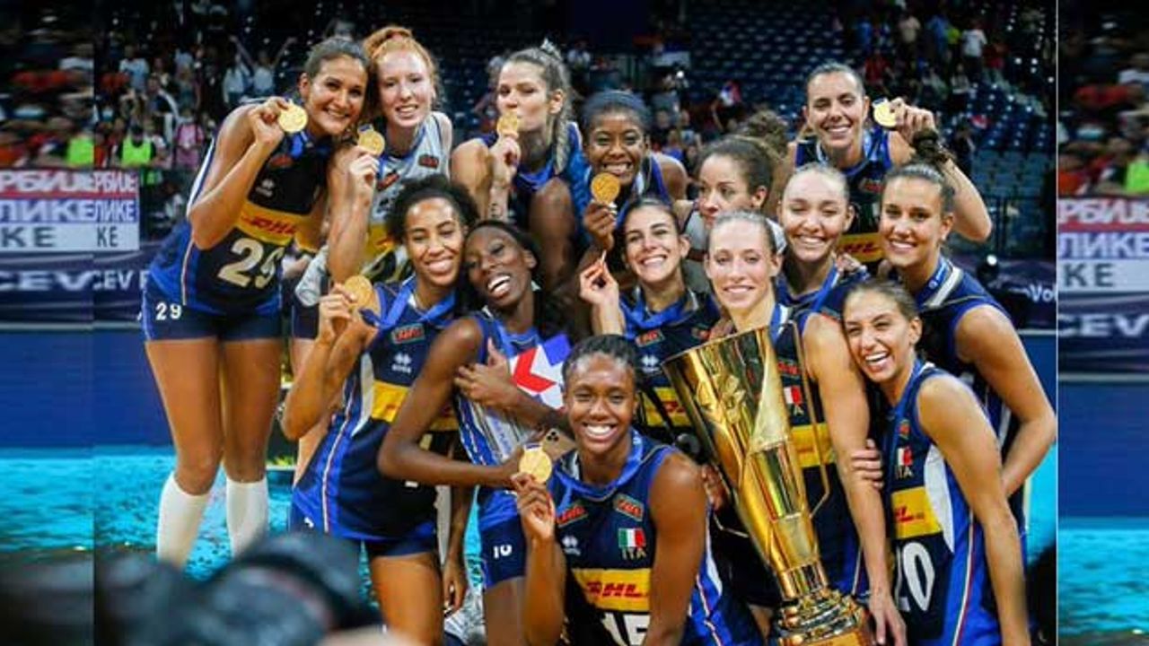 Milletler Ligi kadınlarda, İtalya şampiyon, Türkiye dördüncü