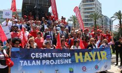 AKP'nin 'Çeşme'yi talan' projesine Ata'nın huzurunda tepki