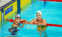 17 yaşındaki iki kadın yüzücümüzden Türkiye'ye büyük gurur