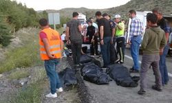 Konya- Beyşehir yolunda trafik faciası: 5 ölü, 4 yaralı