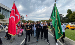 İslamcı ve ülkücülerden Fatih'te LGBTİ+ karşıtı miting