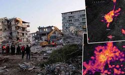 NASA'dan 'Antakya'da karanlık günler' paylaşımı