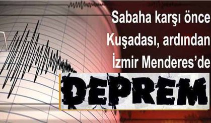 İzmir'de 5.0 büyüklüğünde deprem korkuttu!