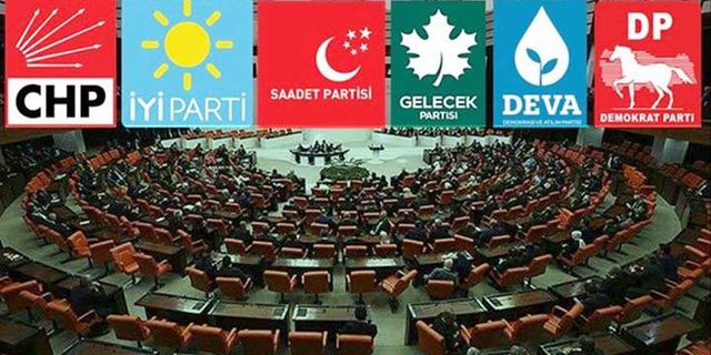 6 partinin 'güçlendirilmiş parlamenter sistem' çalışması sona erdi