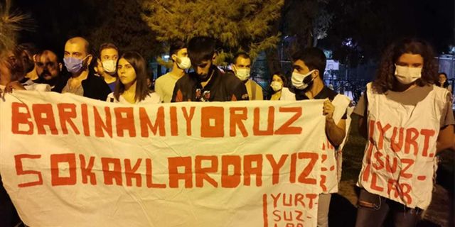 'Barınamıyoruz' eylemcisi öğrencilere 'yönetici olma' yasağı