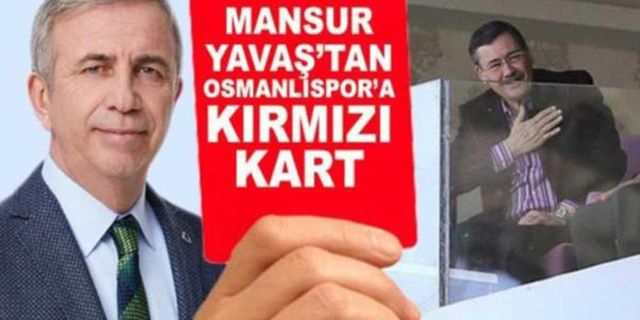 Mansur Yavaş, Osmanlıspor'un 'yem borusu'nu kesti