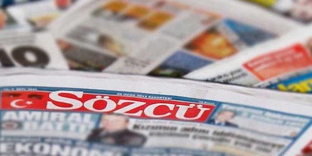 Muhalif gazeteleri sindirme harekatı: Sözcü'ye 14,5 milyon liralık vergi cezası