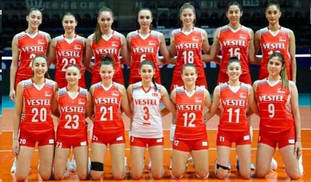 Genç kadınlar Milli Voleybol takımı balkan ikincisi