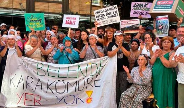 Akbelen için direnen İkizköylüler Ankara'da