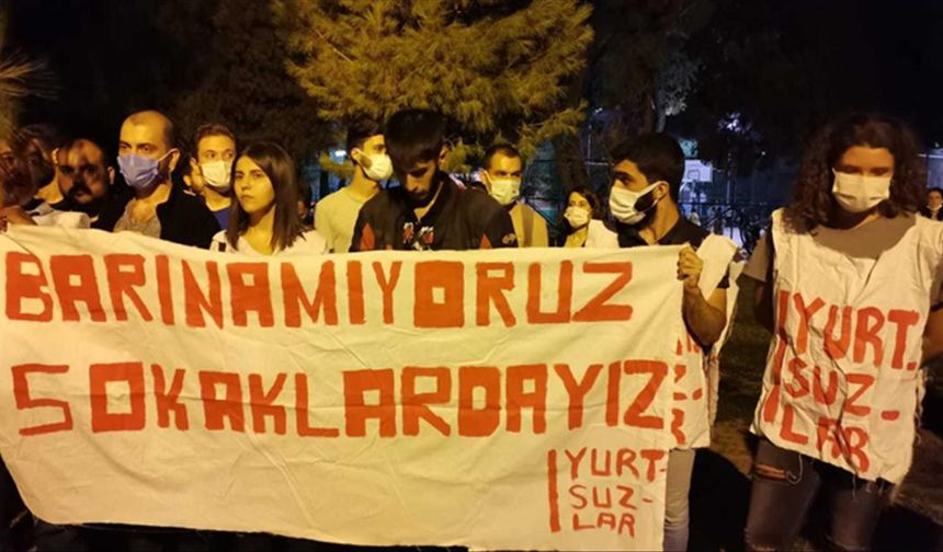 'Barınamıyoruz' eylemcisi öğrencilere 'yönetici olma' yasağı