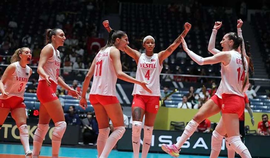 Kadın voleybolcularımız, Paris Olimpiyatlarına çok yakın